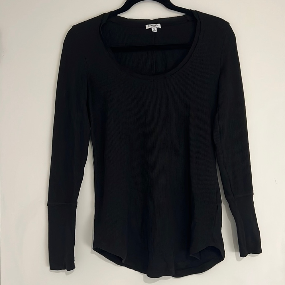 Splendid Waffle Knit Top